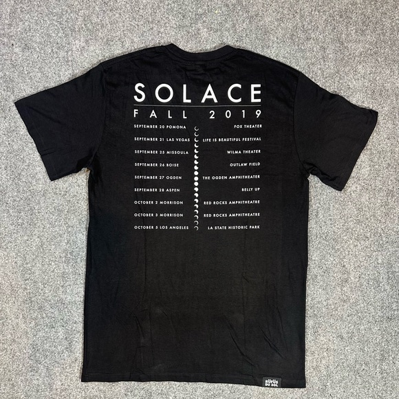COPY - Rufus Du Sol Band T Shirt Fall North America 2019 Solace Album Tour Tee - Picture 3 of 9